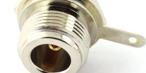 N Female Bulkhead Round Panel Connector