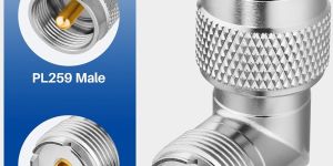 N Female to UHF Right Angle Connector