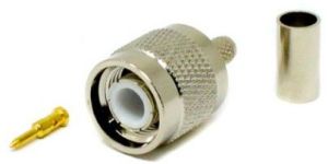 TNC Male Straight Crimped Connector