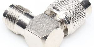 TNC Male to TNC Female Right Angle Adaptor