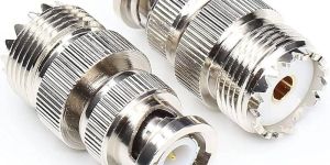 UHF Female to BNC Male Connector