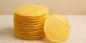 Round Plain Papad
