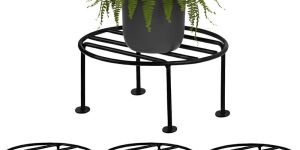 Round Anti Rust Planter Stand