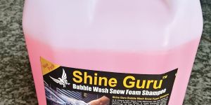 Shine Guru Pink Bubble Car Wash Shampoo