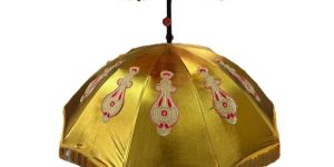 Golden Color Wedding Umbrella