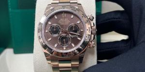 Rolex Daytona Rainbow Gold Swiss Automatic Watch