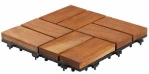 Outdoor Wooden Decking Tile