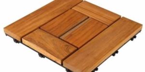 Solid Wood Deck Tile