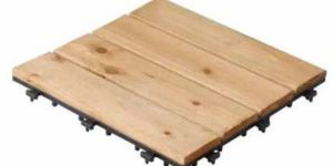 Solid Wood Decking Tile