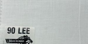 pure white 90s lee linen shirting fabric