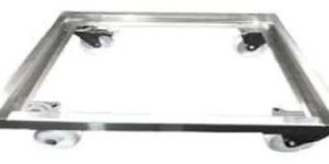 Mild Steel Washing Machine Trolley