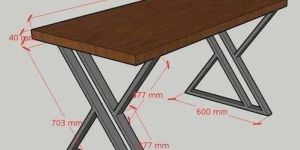 Office Table Frame