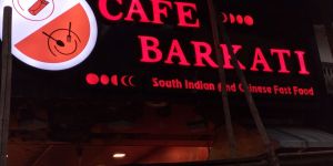 Red Front Glow 3D LED Channel Letter Sign with Round Logo Box