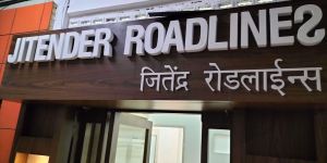 Solid Acrylic 3D Letter Wooden Base Office Sign Board