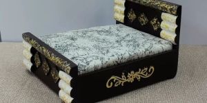 Wooden Laddu Gopal Ji Polish Bed