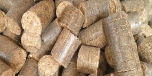 Brown Sawdust Biomass Briquette