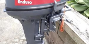 Slightly Used Yamaha 200HP 4 Stroke Outboard Motor Engine