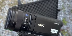 sony fdr-ax100 4k ultra hd handycam video camcorder