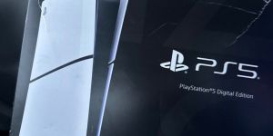 Sony PS5 Slim Digital Edition 1TB Video Game Console - White