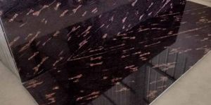 Fish Brown Granite Slab