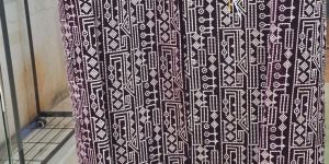 Mens Maroon Pathani Suit Set