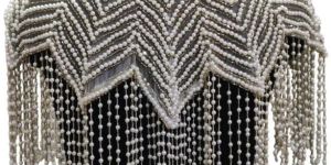 White Gold Poncho Blouse