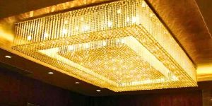 Commercial lighting installation