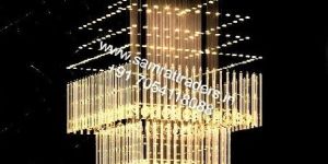 Double Height Chandelier