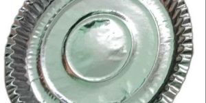 8 Inch Silver Laminated Paper Plate