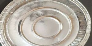 9 Inch Silver Laminated Paper Plate