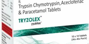 trypsin chymotrypsin aceclofenac paracetamol tablet