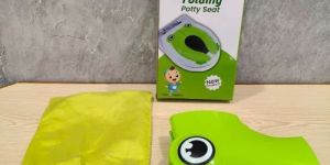 Green Folding Baby Potty Seat
