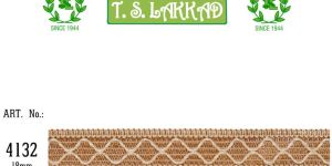Wave Link Pattern Decorative Gimp Lace Trim