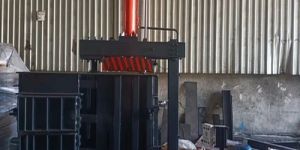 Twin Rotatable Box Baling Machine