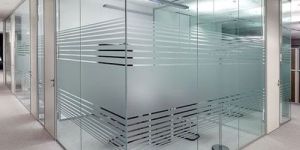 Toughened Glass Partition