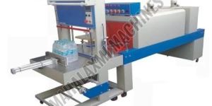 Semi Automatic Web Sealer with Shrink Wrapping Machine