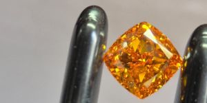 Orange Lab Grown Diamond