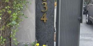 Brass 3D Letter