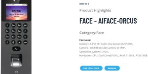 Essl AI-face Orcus Face Attendance System