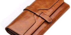 Ladies Multi Pocket Leather Wallet