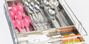 Stainless Steel Cutlery Box