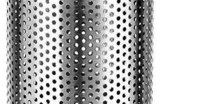 Stainless Steel Plain Perforated Dustbin
