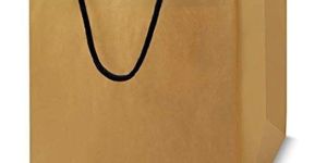 10x7x12 Inch Brown Paper Shopping Bag