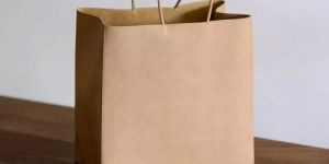 10x7x9 Inch Brown Paper Shopping Bag