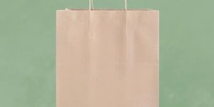 6x4x9 Inch Brown Paper Shopping Bag