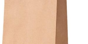 7x4x12 Inch Brown Paper Shopping Bag