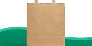 7x4x9 Inch Brown Paper Shopping Bag