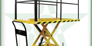Scissor Truck with Hand Rails