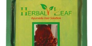 Herbal Leaf Honey Brown Hair Powder