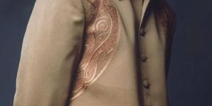 Dusty Brown shirt Collar Sherwani LC- 5